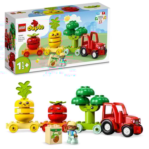 LEGO Duplo - Traktor med frugt og grøntsager (10982)