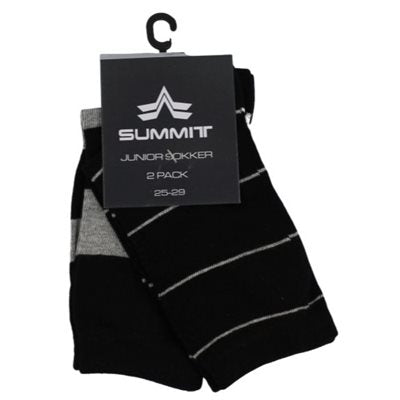 2-Pack Juniorstrumpor Storlek 25/29
