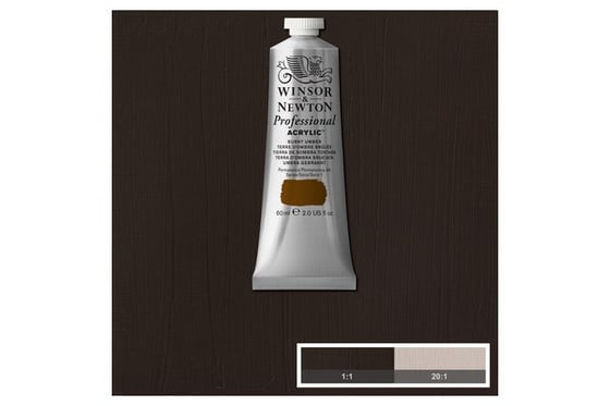 Prof Acrylic 60ml Burnt Umber 076 ⎮ 5012572010948 ⎮ VE_831147