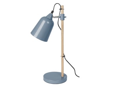 Leitmotiv Bordlampe Trælignende metal jeans blå ⎮ 8714302602313 ⎮ CL_000284