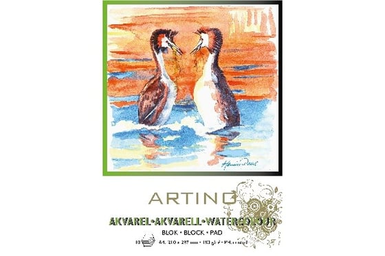 Akvarelblok A4 180g 10 sider ⎮ 5700135638370 ⎮ VE_563837