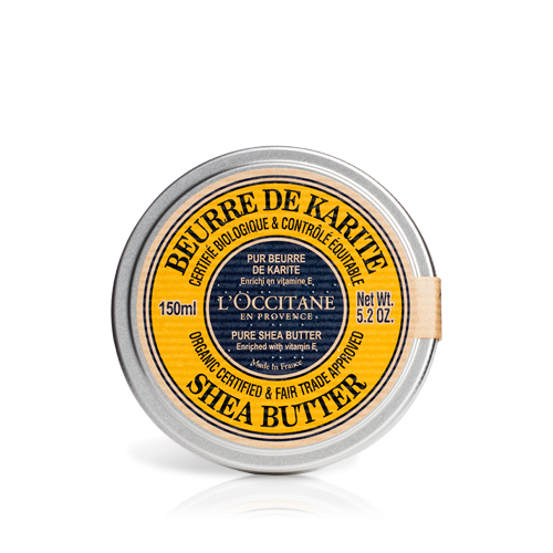 L' Occitane Shea Butter 150ml Organic Cerified & Fair Trade Approved / Enriched With Vitamine E ⎮ 3253581171899 ⎮ GP_005278