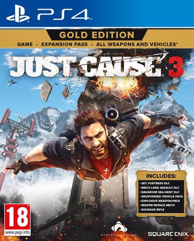 Just Cause 3 - Gold Edition 18+ ⎮ 5021290078154 ⎮ CS_1017108