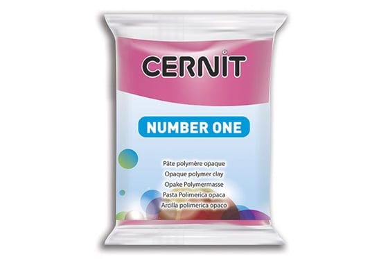 Cernit 481 Number One 56g hindbærrød ⎮ 5411711447827 ⎮ VE_776048