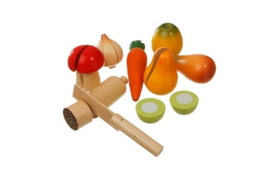 Magni Frugt og grøntsager i træ, med velcro ⎮ 5707594103159 ⎮ MG_000086