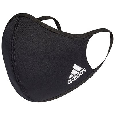 Adidas Face Cover Black Str. Small 3 stk ⎮ 4062064406583 ⎮ TR_001834