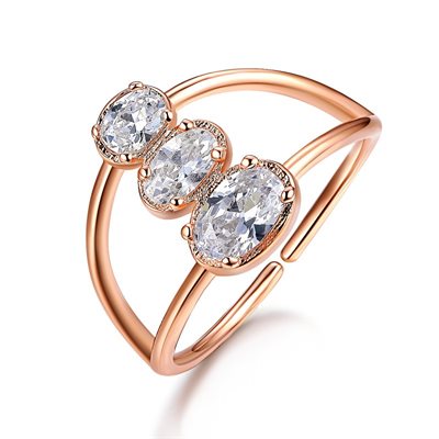 Everneed ring Lyserød guld Messing Hunstik ⎮ 1348100005228 ⎮ EV_000332