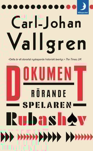 Dokument rörande spelaren Rubashov