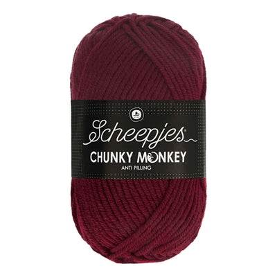 Scheepjes Chunky Monkey 1035 Maroon