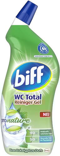 Biff Toiletrens gel Eucaluptus 750 ml