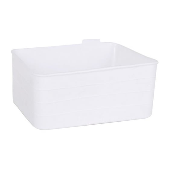 Multifunktionel organizer Jano Fleksibel Hvid (18 X 13,5 x 7,5 cm) ⎮ 8001158927524 ⎮ BB_S2204107