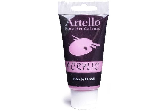 Artello acrylic 75ml Pastel Red ⎮ 5700138003922 ⎮ VE_800392