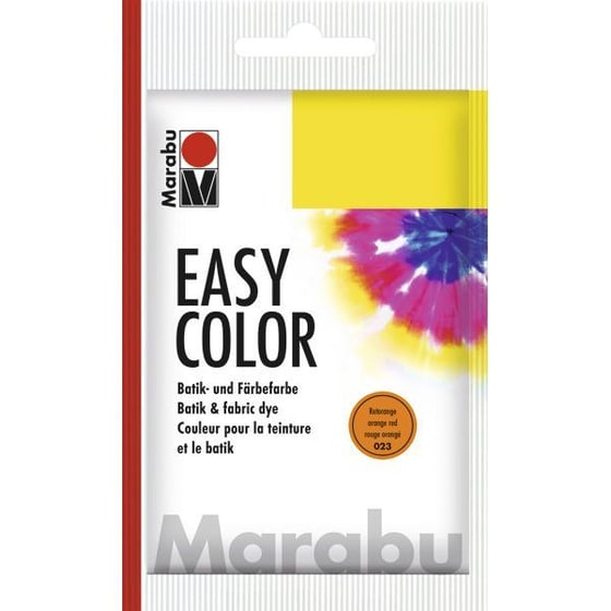 Marabu Easy Colour 25g (023) Rød Orange ⎮ 4007751010957 ⎮ VE_822923