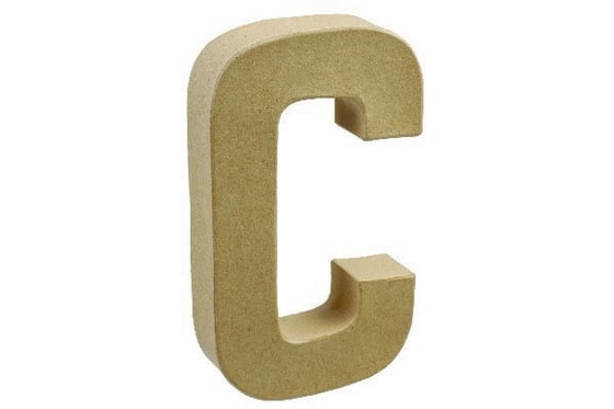 Papbogstav C H20cm B11,5cm ⎮ 5700130201371 ⎮ VE_020137