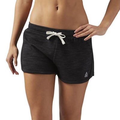 Sport shorts til kvinder Reebok El Marble Sort (Størrelse 38 eu - m us) ⎮ 4059808874609 ⎮ BB_S2001202