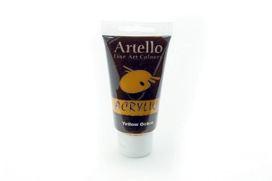 Artello acrylic 75ml Yellow Ochre ⎮ 5700138003502 ⎮ VE_800350