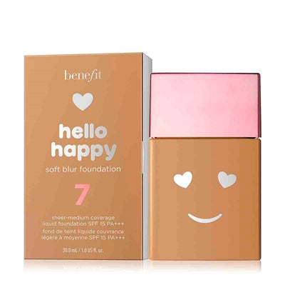 Benefit Hello Happy Soft Blur Foundation SPF 15 30ml nr. 7 ⎮ 602004089649 ⎮ GP_022242