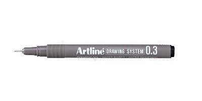 Artline EK-233 Fineliner Schwarz ⎮ 4974052853609 ⎮ RZ_002035