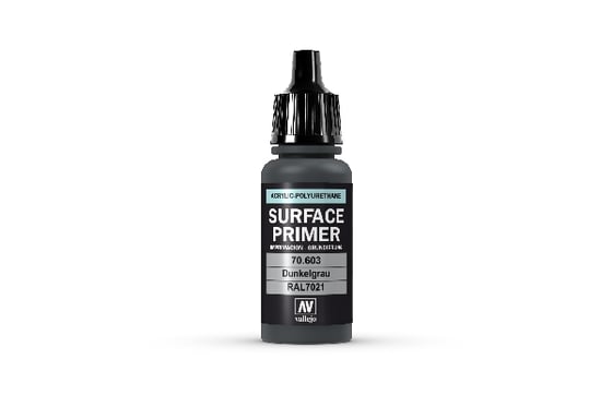 Surface primer 17ml dunkegau, RAL7021 ⎮ 8429551706032 ⎮ VE_439970