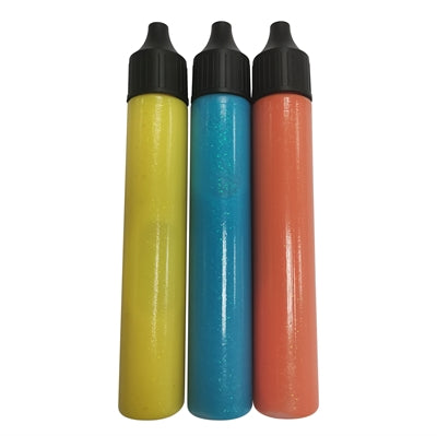 Stenmaling 3 stk. med glitter ⎮ 5711974203810 ⎮ EM_000138