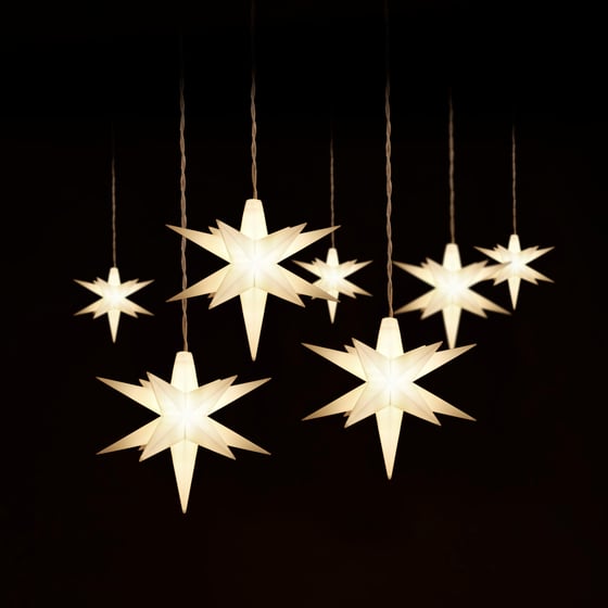 LED stjerne, H 10cm ⎮ 5715049068250 ⎮ DG_006868