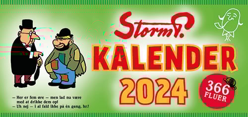 Storm P. - Kalender 2024 - 366 fluer