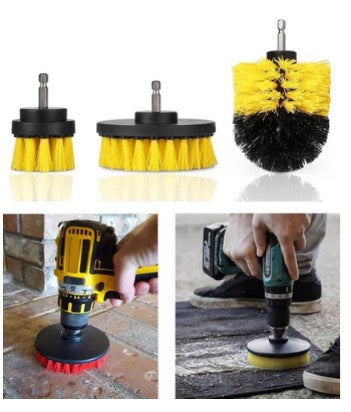 Børste Til Boremaskine - Pink 3 Stk   ⎮ 5711974203865 ⎮ EM_000167