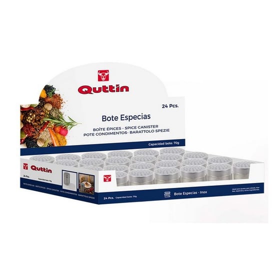 Krydder dåser Quttin Rustfrit stål ⎮ 8433774714262 ⎮ BB_S2204257