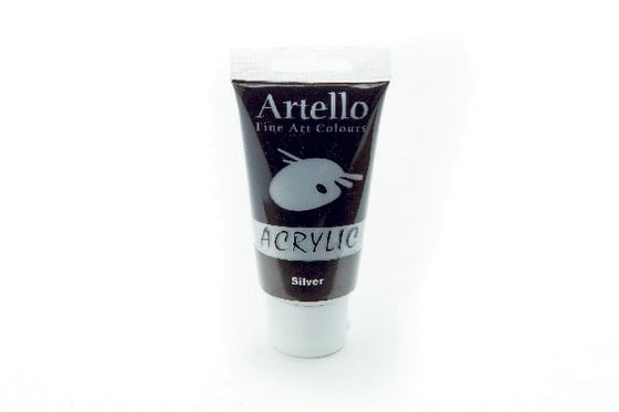 Artello acrylic 75ml Silver ⎮ 5700138003816 ⎮ VE_800381