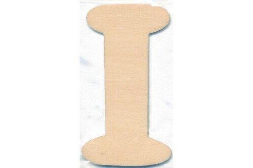 Træbogstav I 10cm x 4mm ⎮ 5700137542095 ⎮ VE_754209