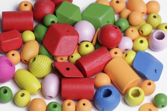 Træperlemix 80g ass. ⎮ 5700137202982 ⎮ VE_720298