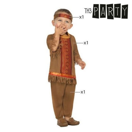 Kostume til babyer Indianer mand (3 Pcs), str. 12-24 måneder ⎮ 8422259276944 ⎮ BB_S1104388