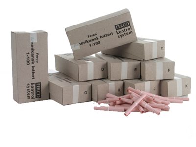 Amerikansk Lotteri M. Litra Rosa 1-100 ⎮ 5709507102075 ⎮ RZ_003956