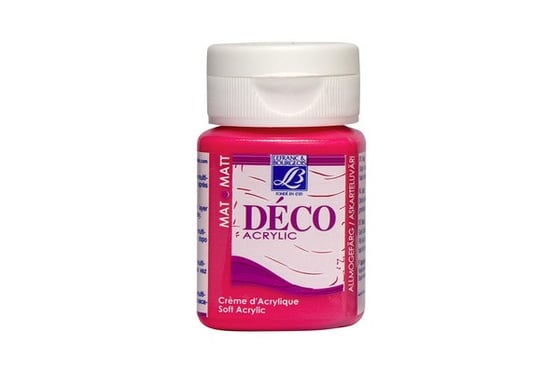 LB HOBBY Deco Soft Acrylic 50 Ml Neon Red 409 ⎮ 3013642114186 ⎮ VE_835981