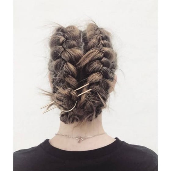 Everneed Matilde - cirkel/hårnål sølv ⎮ 1348100001220 ⎮ EV_000074