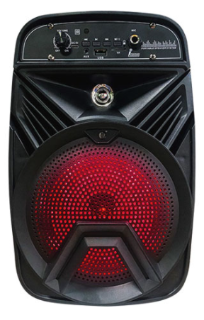 United SPK2101 Bluetooth Speaker w/LED Light. Size 36 x 24 x 20cm ⎮ 5709884061286 ⎮ DE_000331