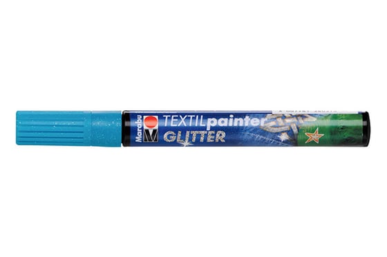 HOBBY2YOU Textil painter glitter petroleum ⎮ 4007751343888 ⎮ VE_823661