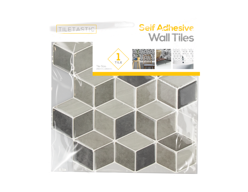 Tiletastic - selvklæbende flise 260x260mm 1stk - Dollarstore.dk