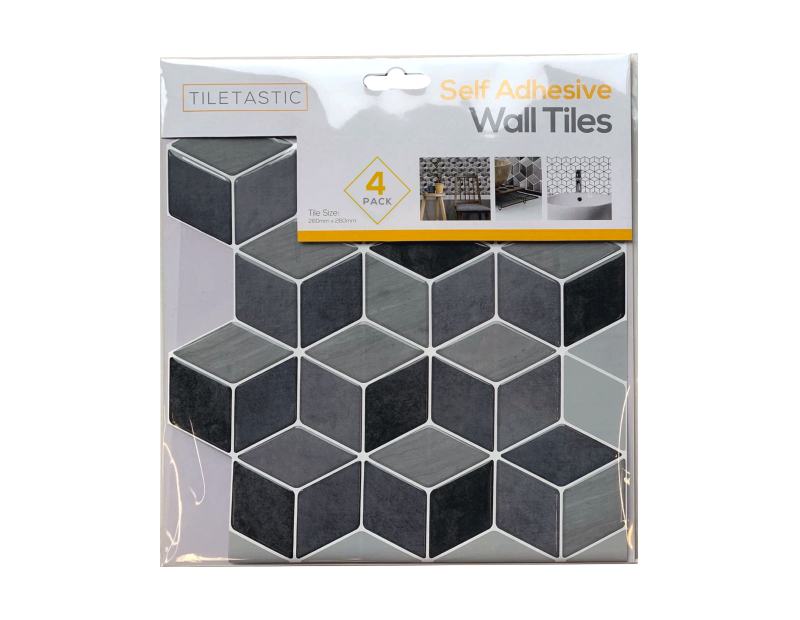 Dette vægflisemærkat måler 26 cm x 26 cm og tilbyder en hurtig og nem installation med en højglans finish. Hver wallsticker har en holdbar PVC-konstruktion, der er superstærk & monterinslet.