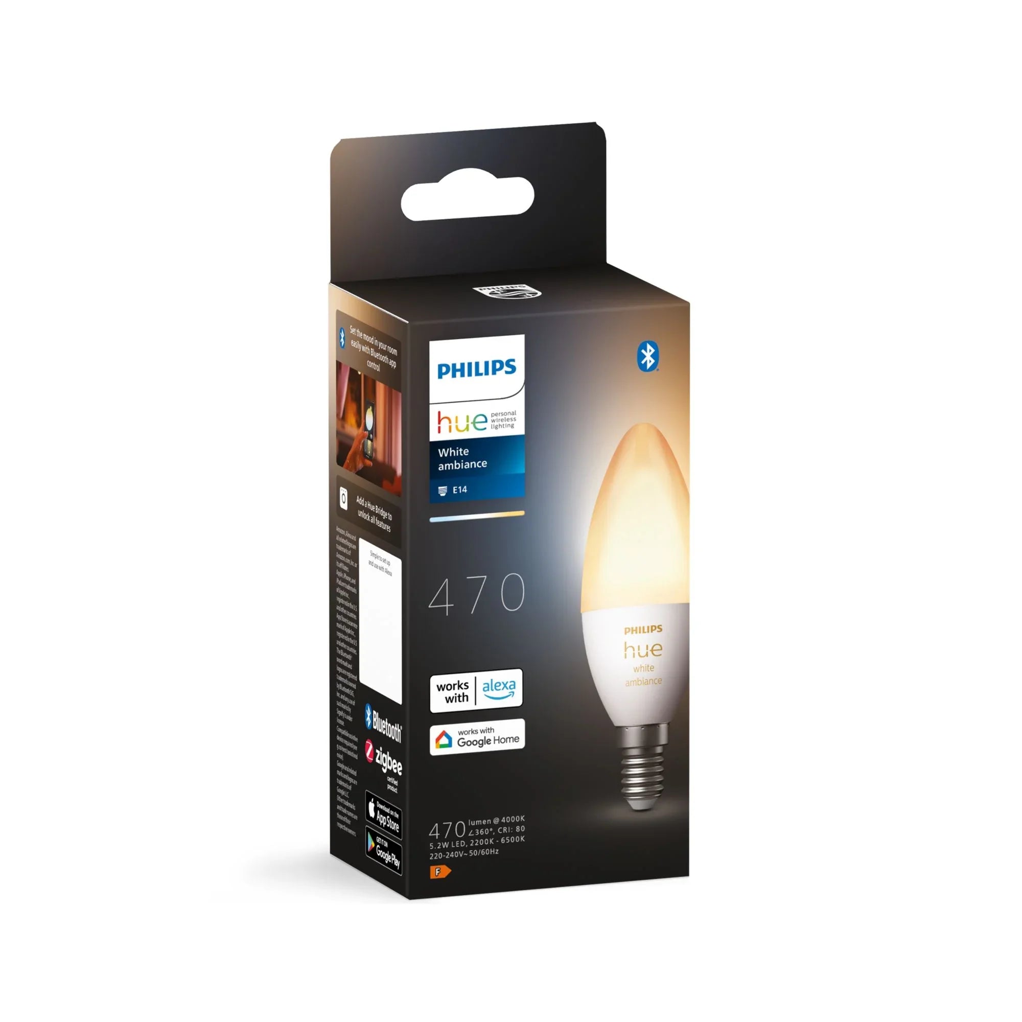 Philips Hue White ambiance E14 pære