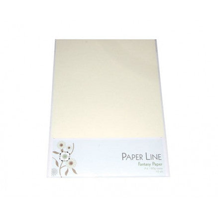 Paper Line - Varmvit Tjockt Papper 10 Ark 180G A4