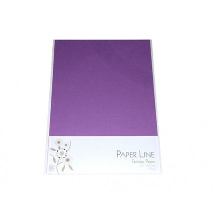 Paper Line - Lila Tjockt Papper 10 Ark 180G A4