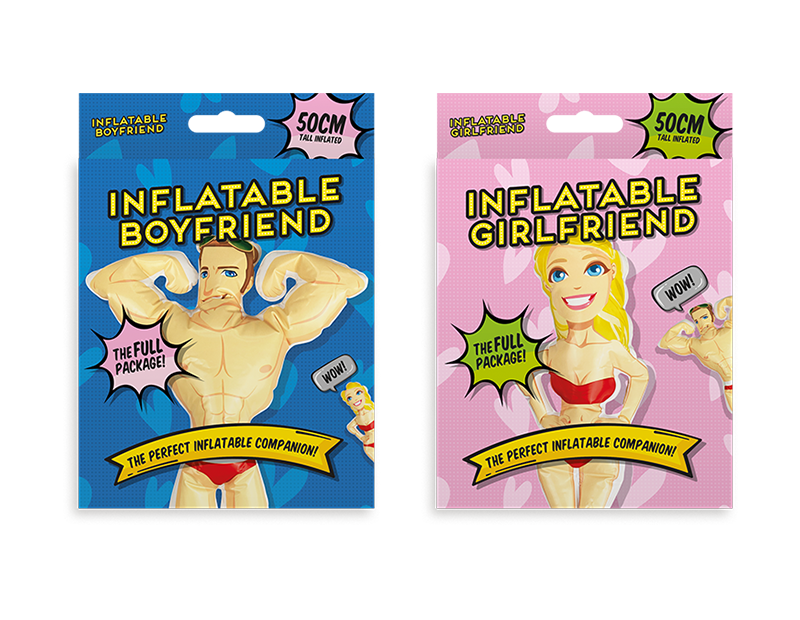 Present & Prylar - Uppblåsbar Partner Upp Till 50 Cm. Välj Modell