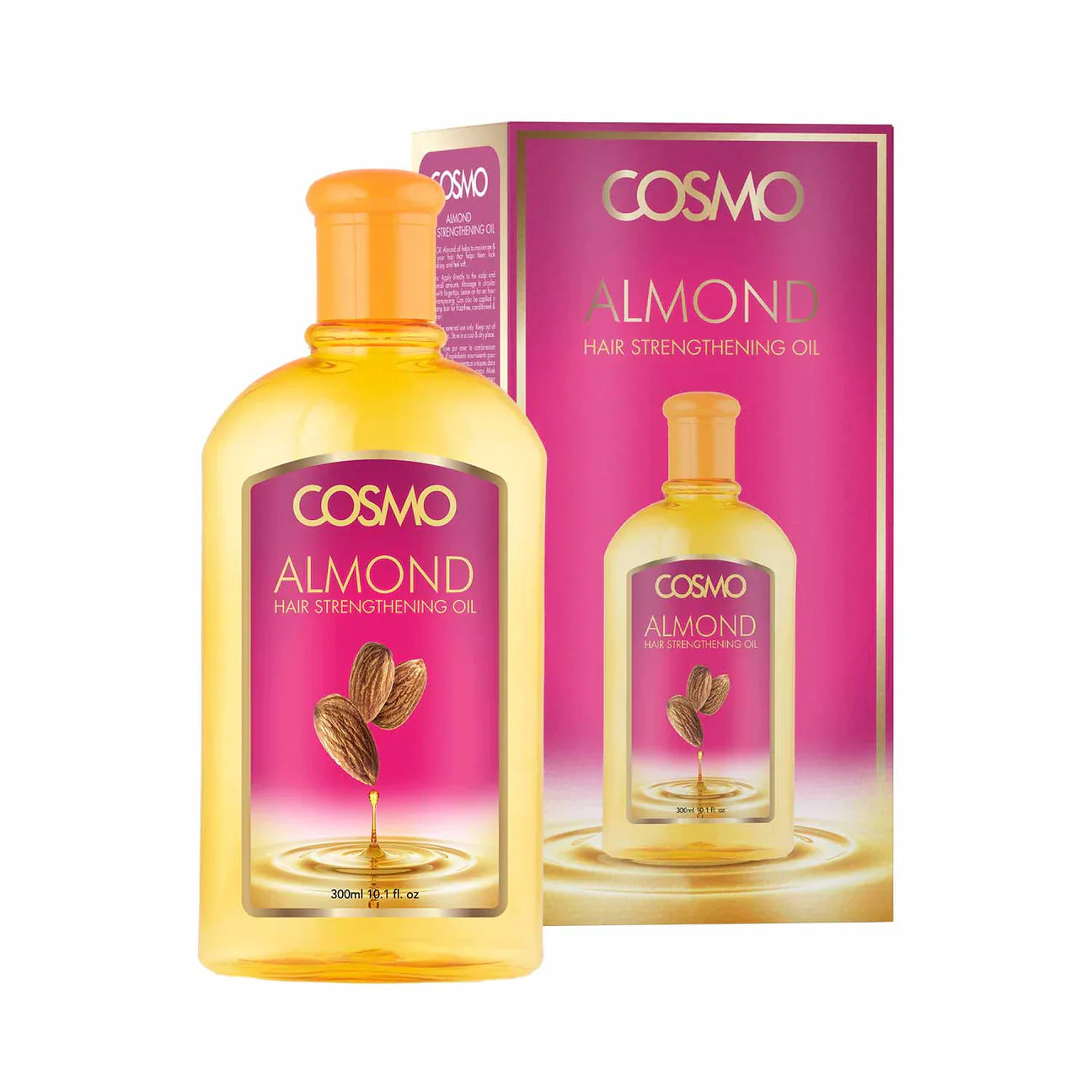 COSMO Mandel Hårstyrkende Olie – 300 ml