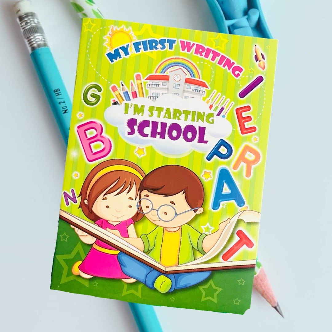 Hb - School Start Alphabet Book A To Z - 15 Dubblerade Sidor