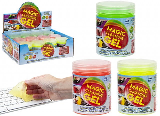 Magisk Rengöringsgel - Sticky Slime Med Arom 160Gr