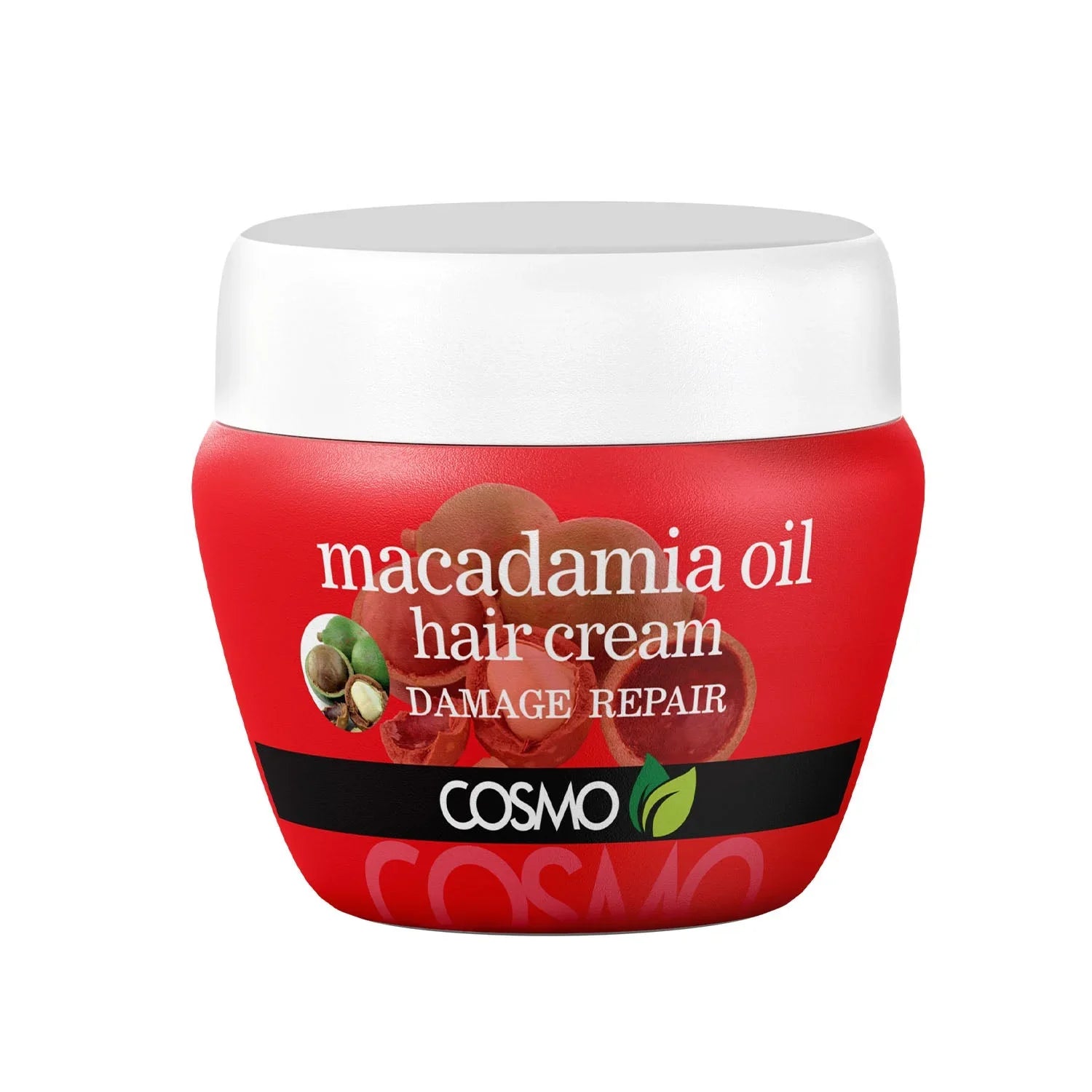 Cosmo Macadamia Olie Hårcreme 250ml – Reparerende Pleje