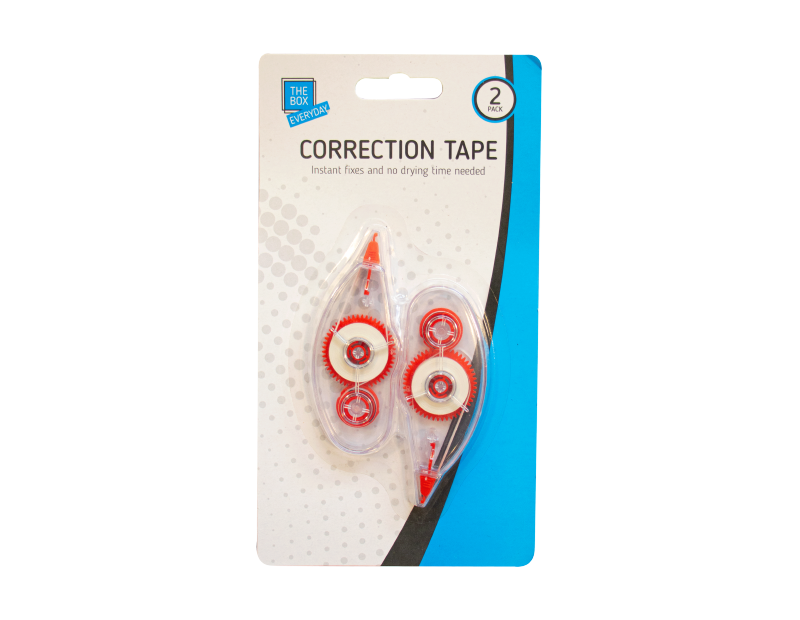 The box - Rettelses tape 2 stk hvid