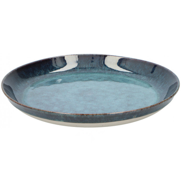 Vivalti - måltids tallerken 27cm sten. havblå farve & design