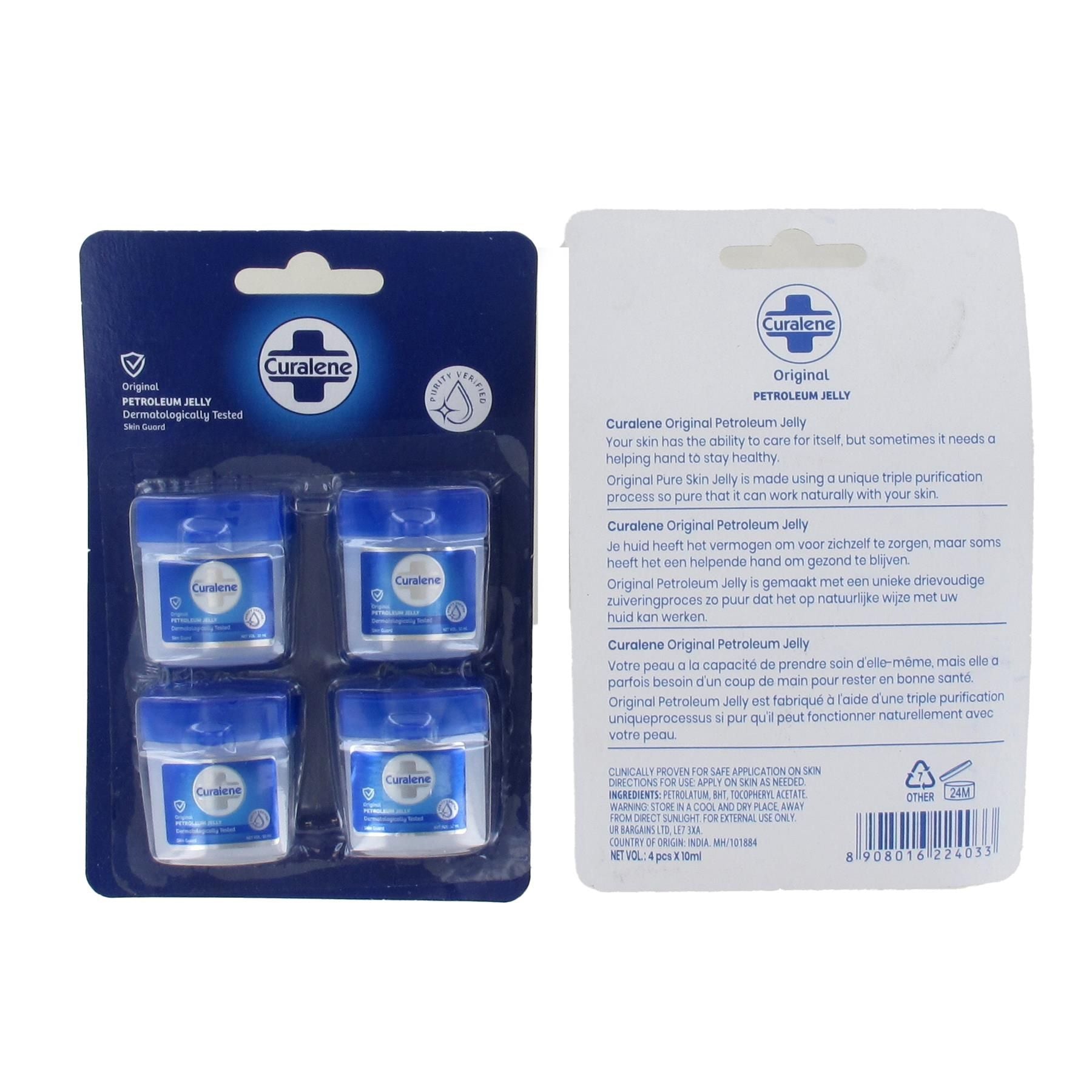 Curalene Oris Original Petroleum Jelly 4 X 10Ml